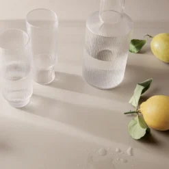 Ferm LIVING Lot De 4 Verres à Long Drink Ripple 15 Ferm LIVING Lot De 4 Verres à Long Drink Ripple -ferm LIVING Magasin 31545 01 7 EnvironmentImage dcb369c6a7