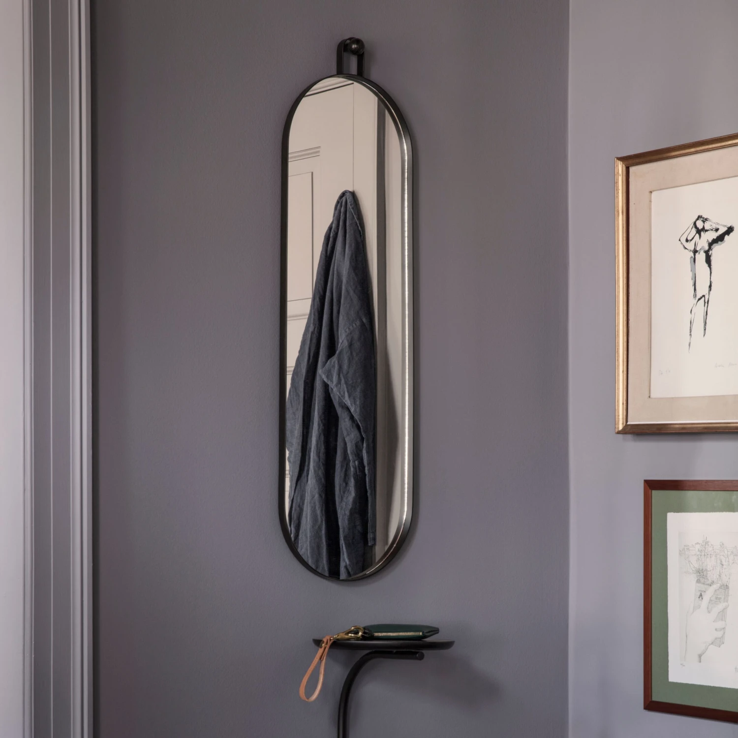 Ferm LIVING Miroir Ovale Poise 2 Ferm LIVING Miroir Ovale Poise – Image 2