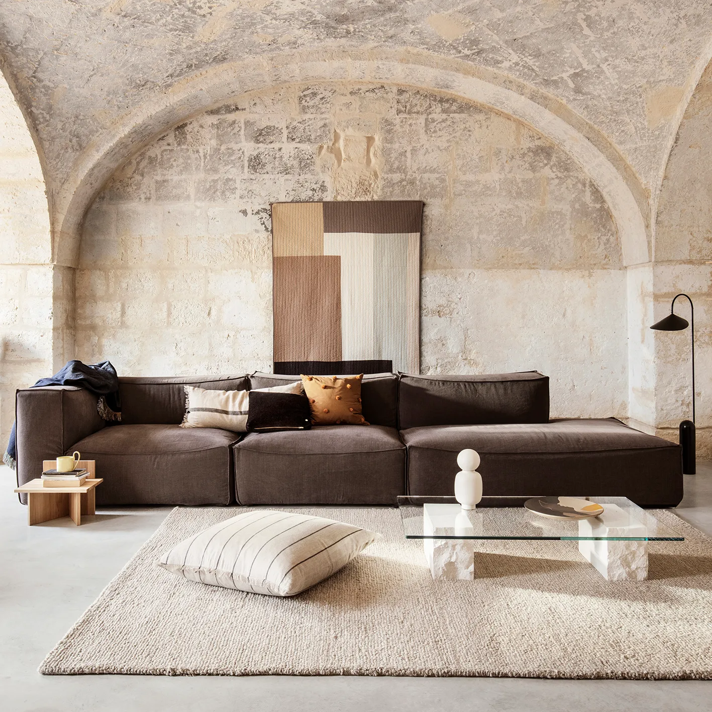 Ferm LIVING Coussin Dot 50x50 Cm 2 Ferm LIVING Coussin Dot 50x50 Cm – Image 2