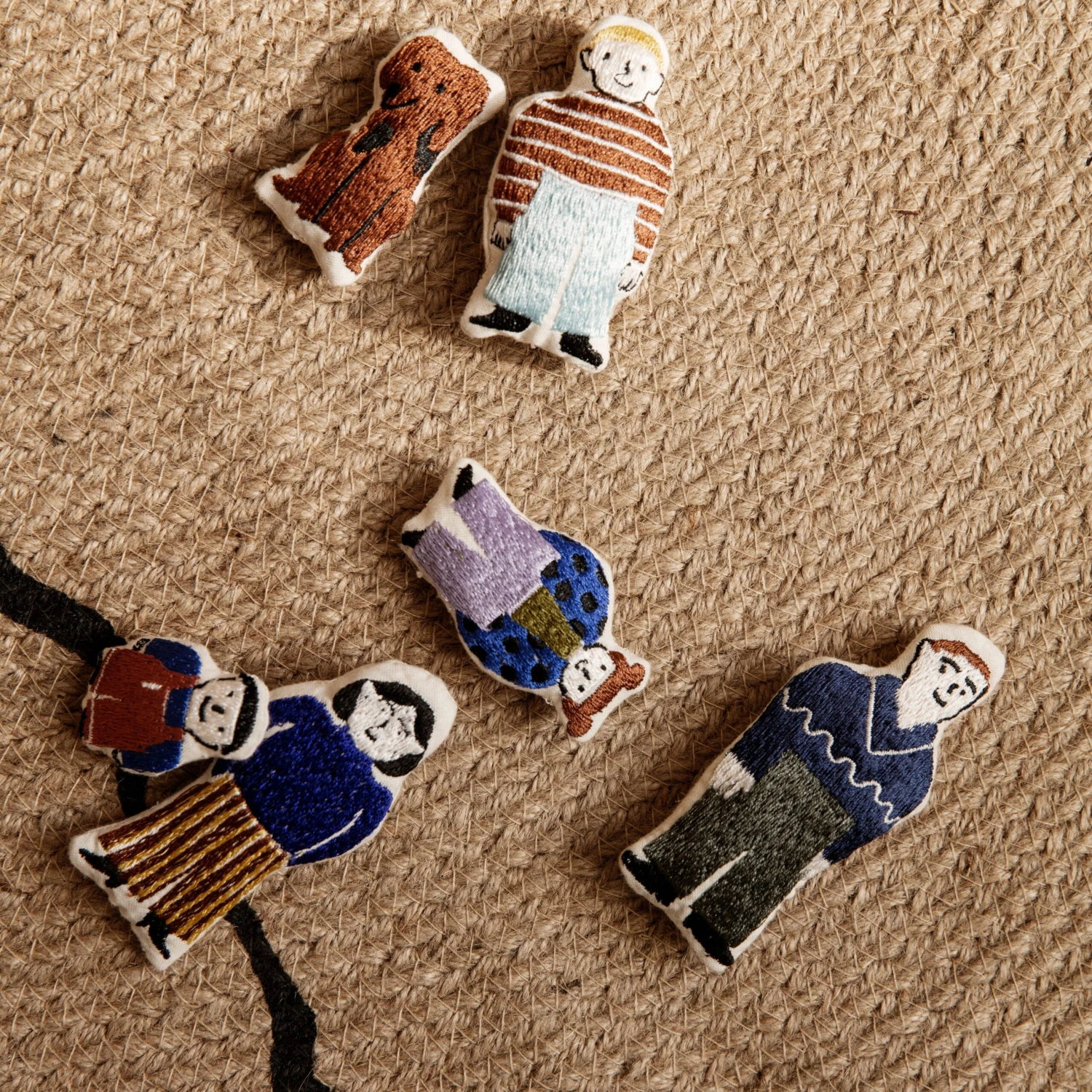 Ferm LIVING Tapis En Jute World Small 3 Ferm LIVING Tapis En Jute World Small – Image 3