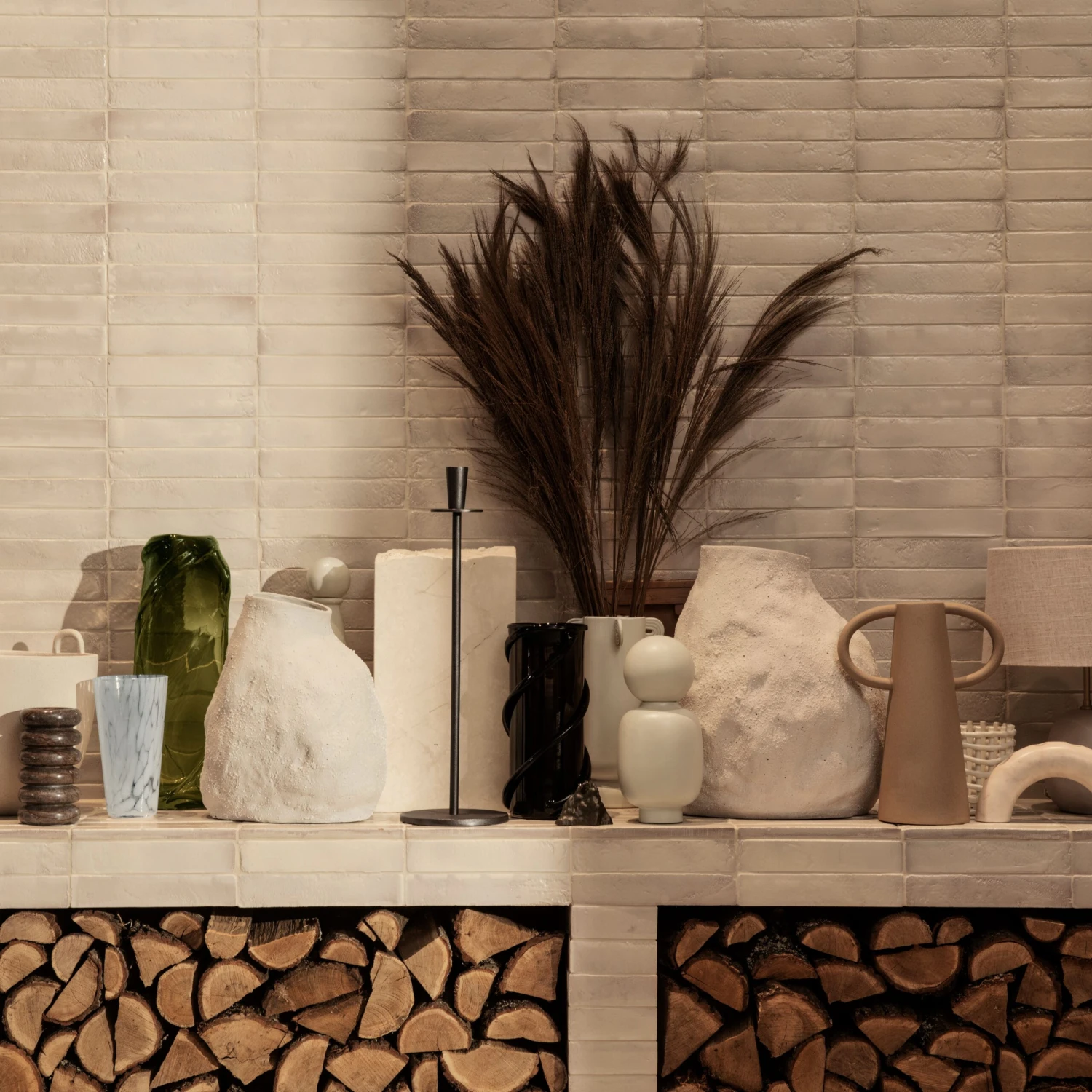 Ferm LIVING Vase Vulca Off-white 3 Ferm LIVING Vase Vulca Off-white – Image 3