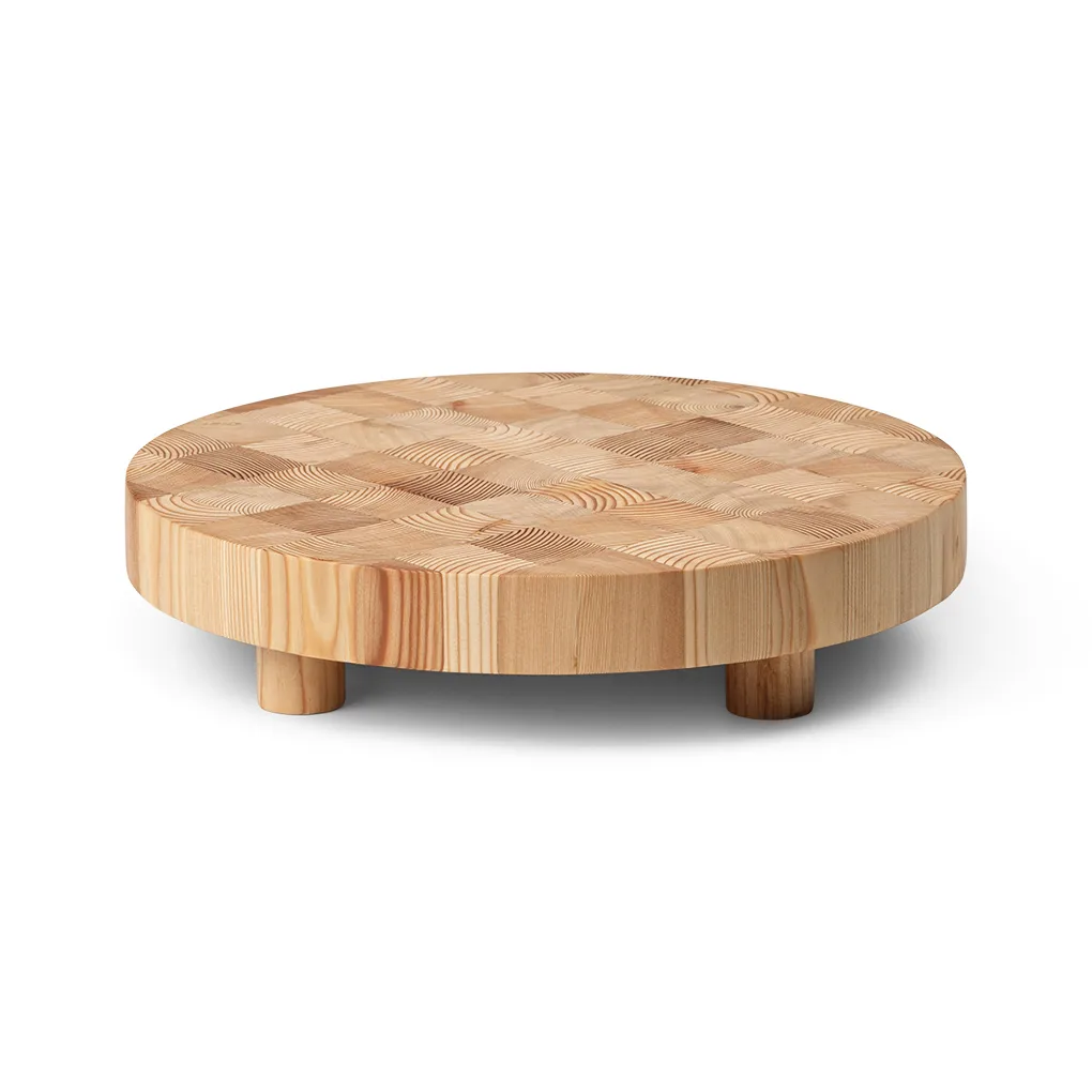 Ferm LIVING Planche à Découper Chess Ronde 1 Ferm LIVING Planche à Découper Chess Ronde