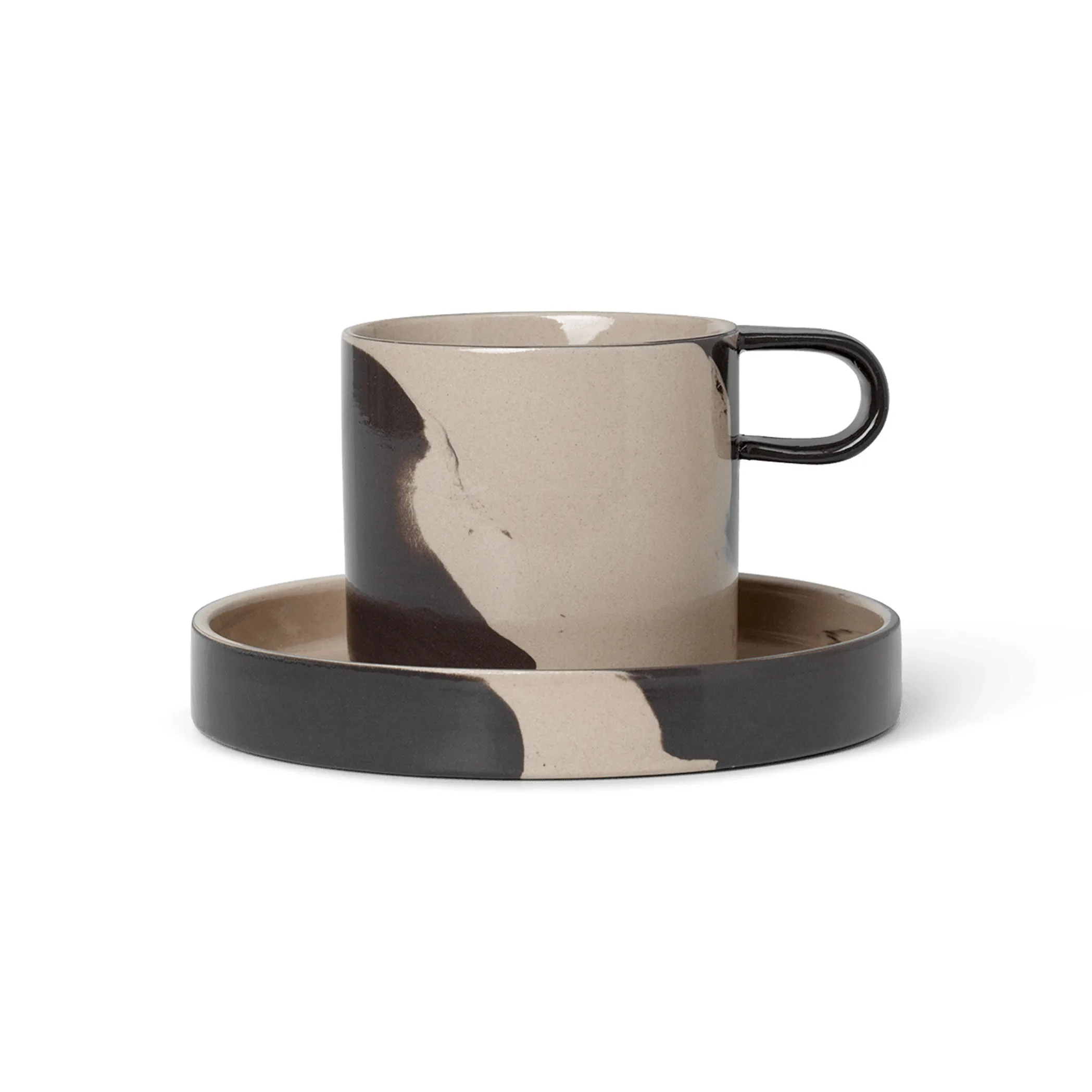 Ferm LIVING Tasse Avec Soucoupe Inlay 1 Ferm LIVING Tasse Avec Soucoupe Inlay