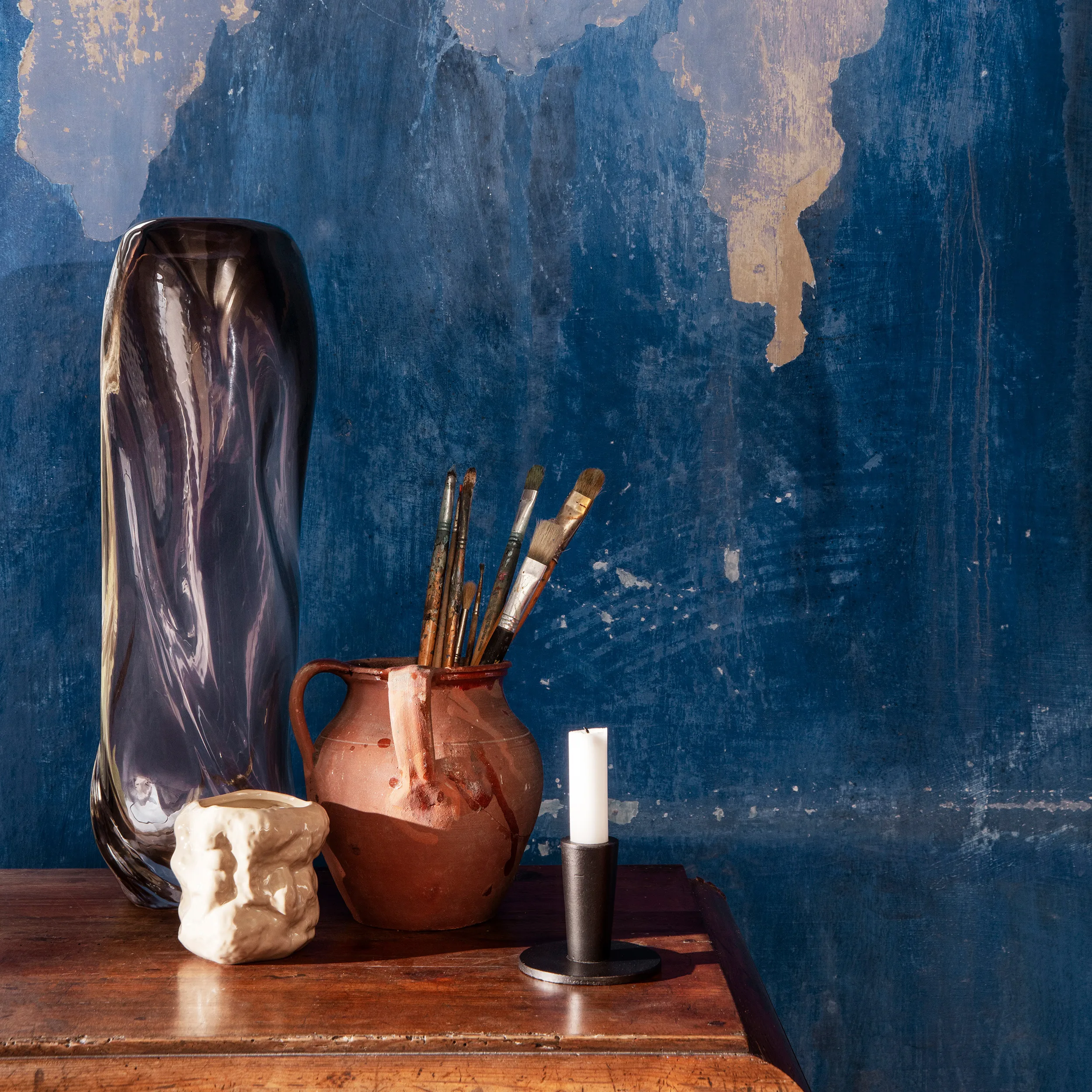 Ferm LIVING Bougeoir Hoy Low 6,4 Cm 2 Ferm LIVING Bougeoir Hoy Low 6,4 Cm – Image 2