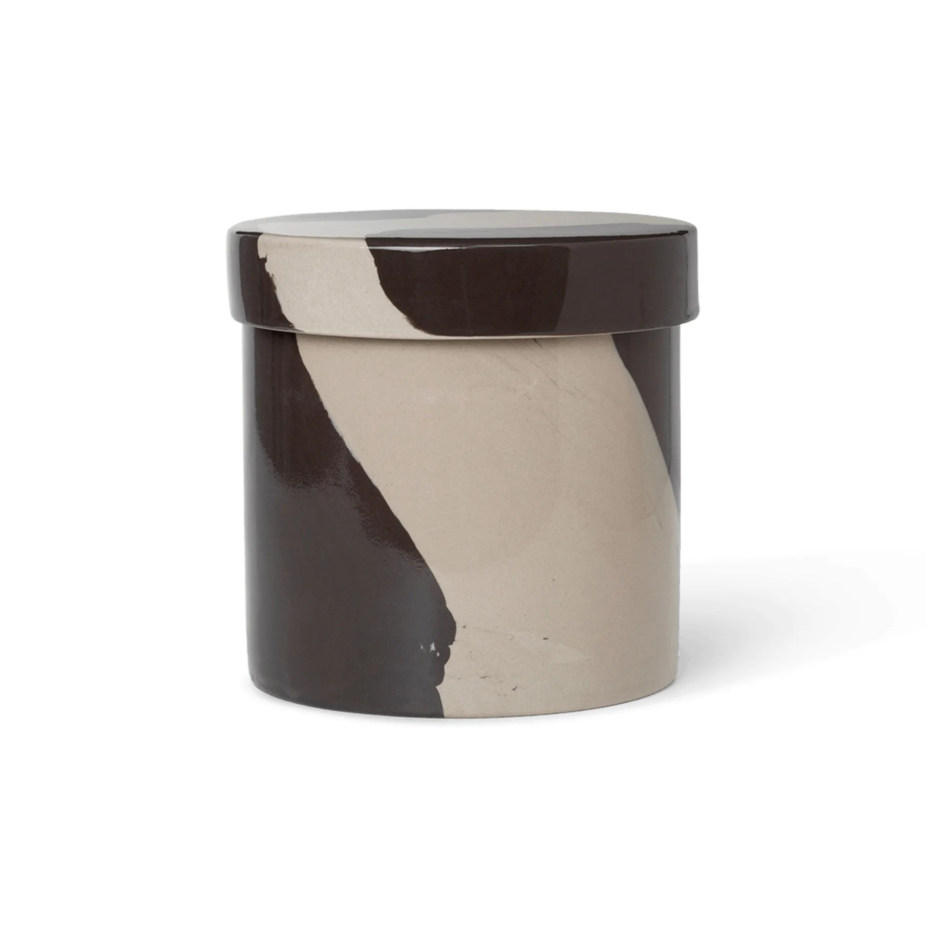 Ferm LIVING Bocal De Rangement Inlay Ø14,5 Cm 1 Ferm LIVING Bocal De Rangement Inlay Ø14,5 Cm