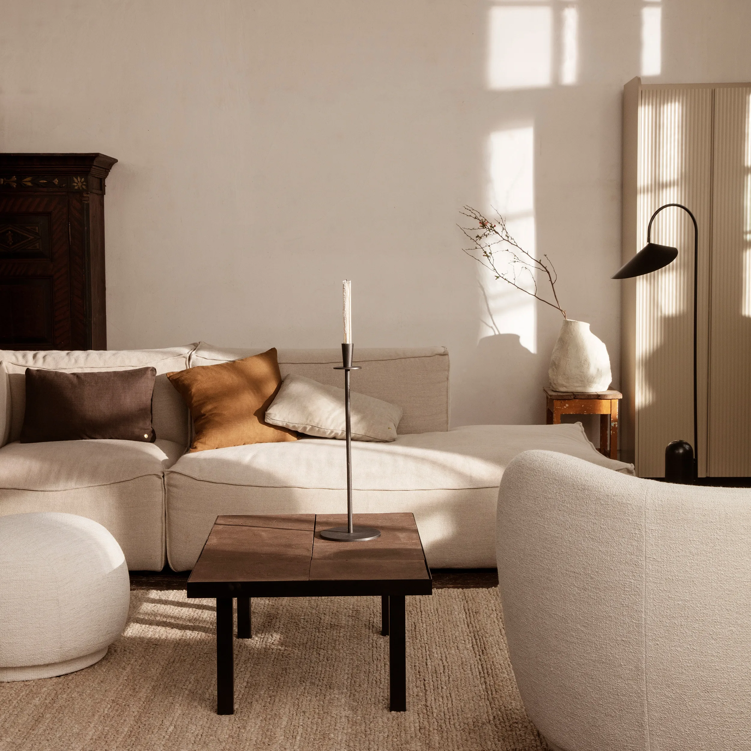 Ferm LIVING Coussin Linen 50x50 Cm 3 Ferm LIVING Coussin Linen 50x50 Cm – Image 3