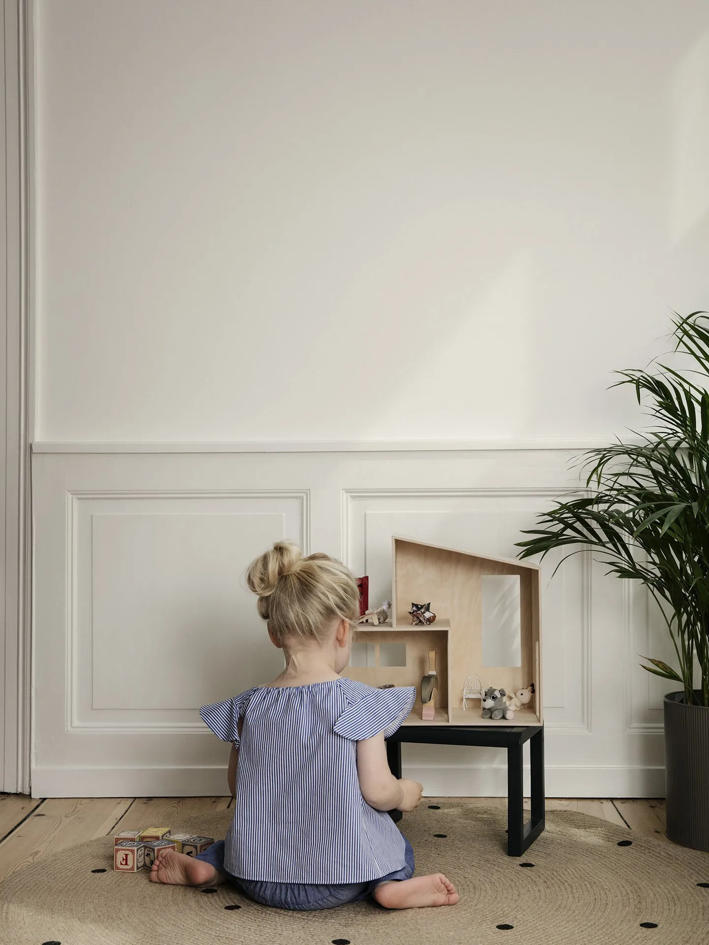 Tapis Ferm LIVING Rond Ø130 Cm 2 Tapis Ferm LIVING Rond Ø130 Cm – Image 2