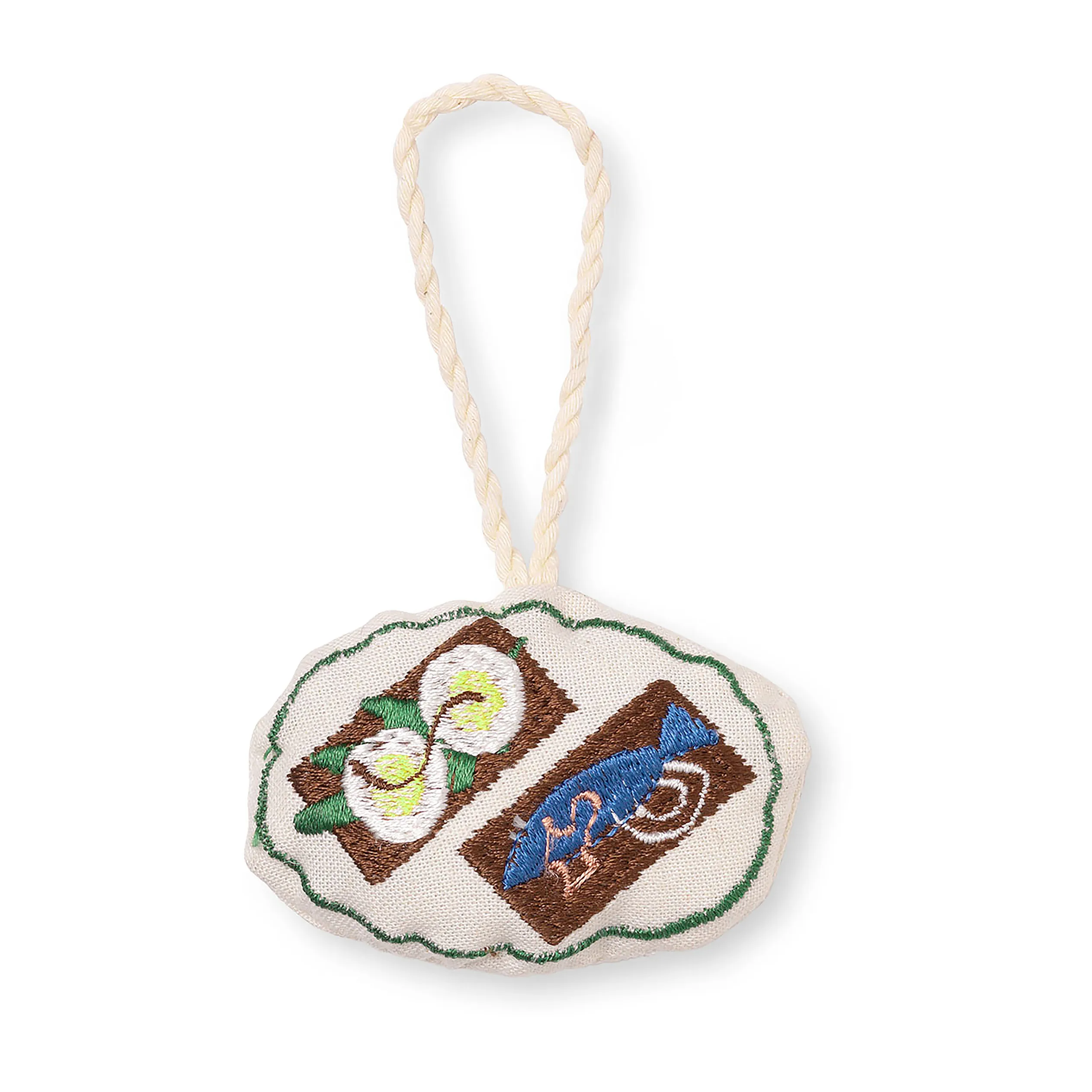 Ferm LIVING Décoration De Sapin De Noël Copenhagen Open Sandwich 7 Cm 1 Ferm LIVING Décoration De Sapin De Noël Copenhagen Open Sandwich 7 Cm