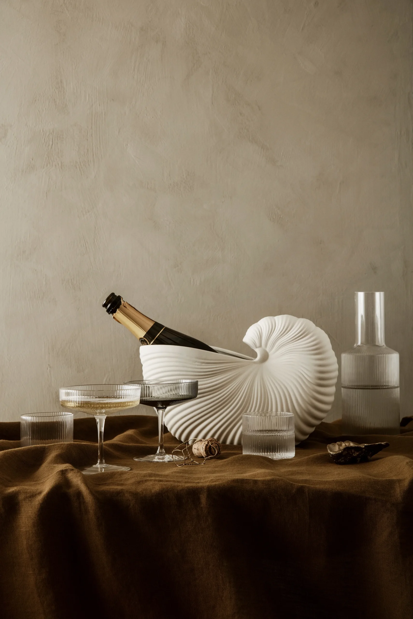 Ferm LIVING Verre Bas Ripple Lot De 4 3 Ferm LIVING Verre Bas Ripple Lot De 4 – Image 3