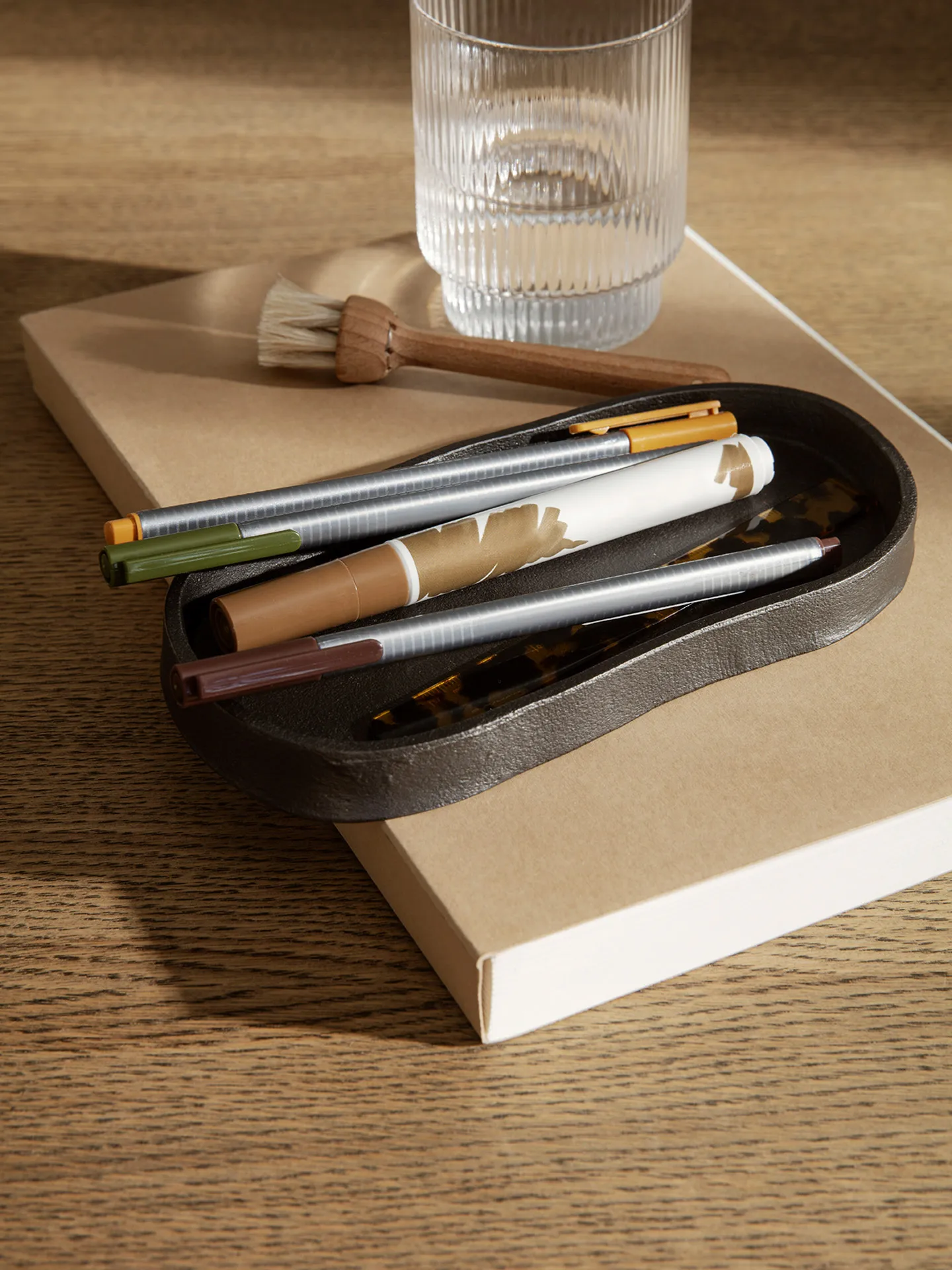 Ferm LIVING Plateau Oval Yama 9,5x19 Cm 2 Ferm LIVING Plateau Oval Yama 9,5x19 Cm – Image 2