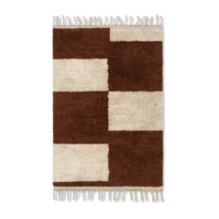 Ferm LIVING Tapis Noué à La Main Mara 80x120 Cm