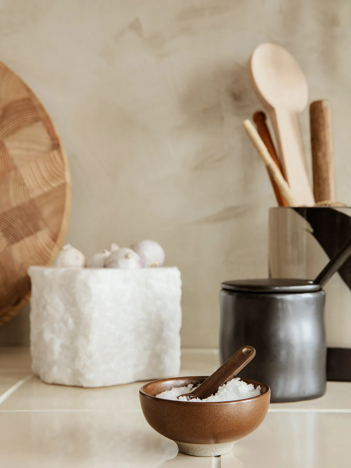 Ferm LIVING Bol à Sel Avec Cuillère Petite 2 Pièces 2 Ferm LIVING Bol à Sel Avec Cuillère Petite 2 Pièces – Image 2