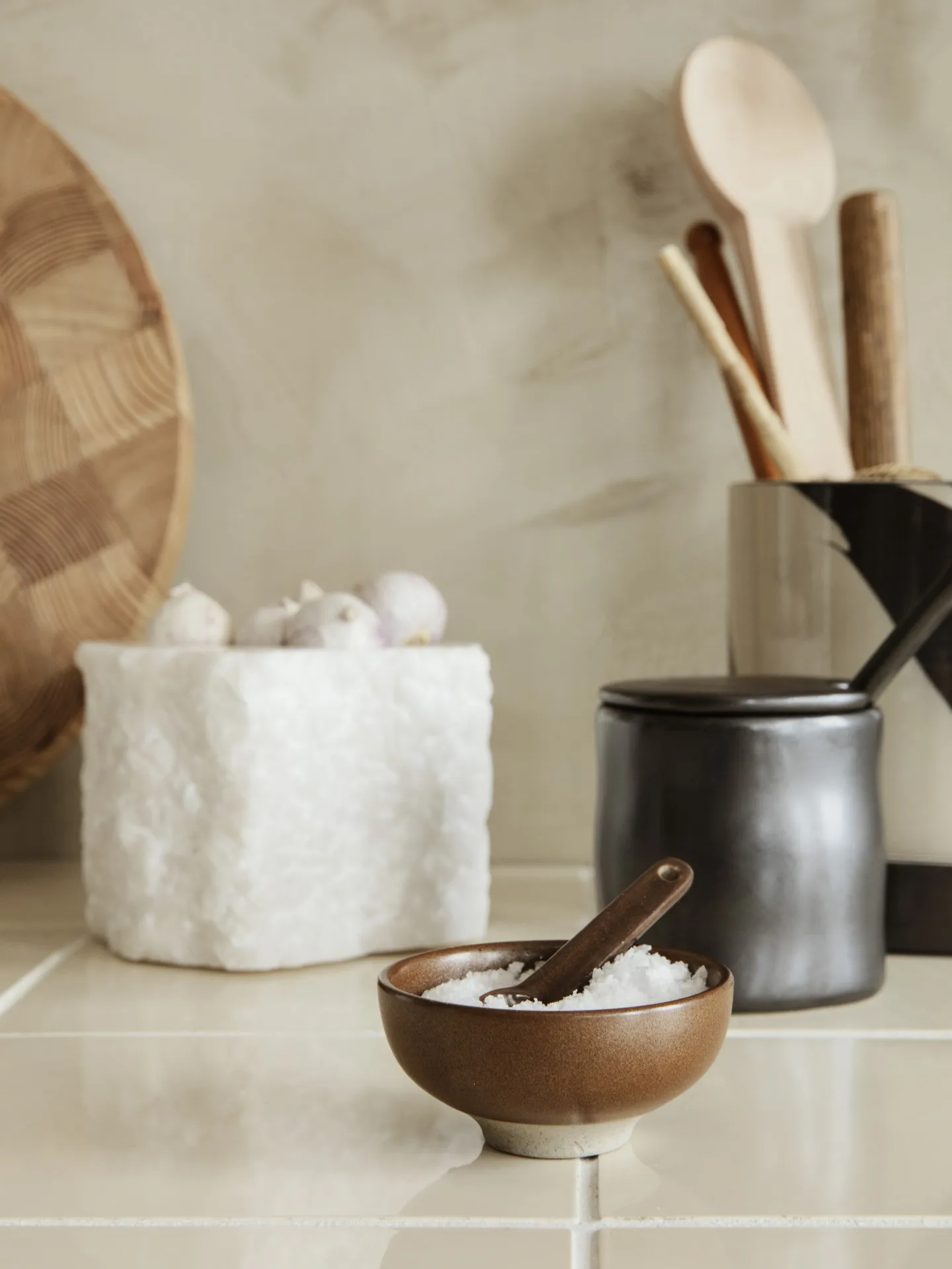 Ferm LIVING Bol à Sel Avec Cuillère Petite 2 Pièces 4 Ferm LIVING Bol à Sel Avec Cuillère Petite 2 Pièces – Image 4