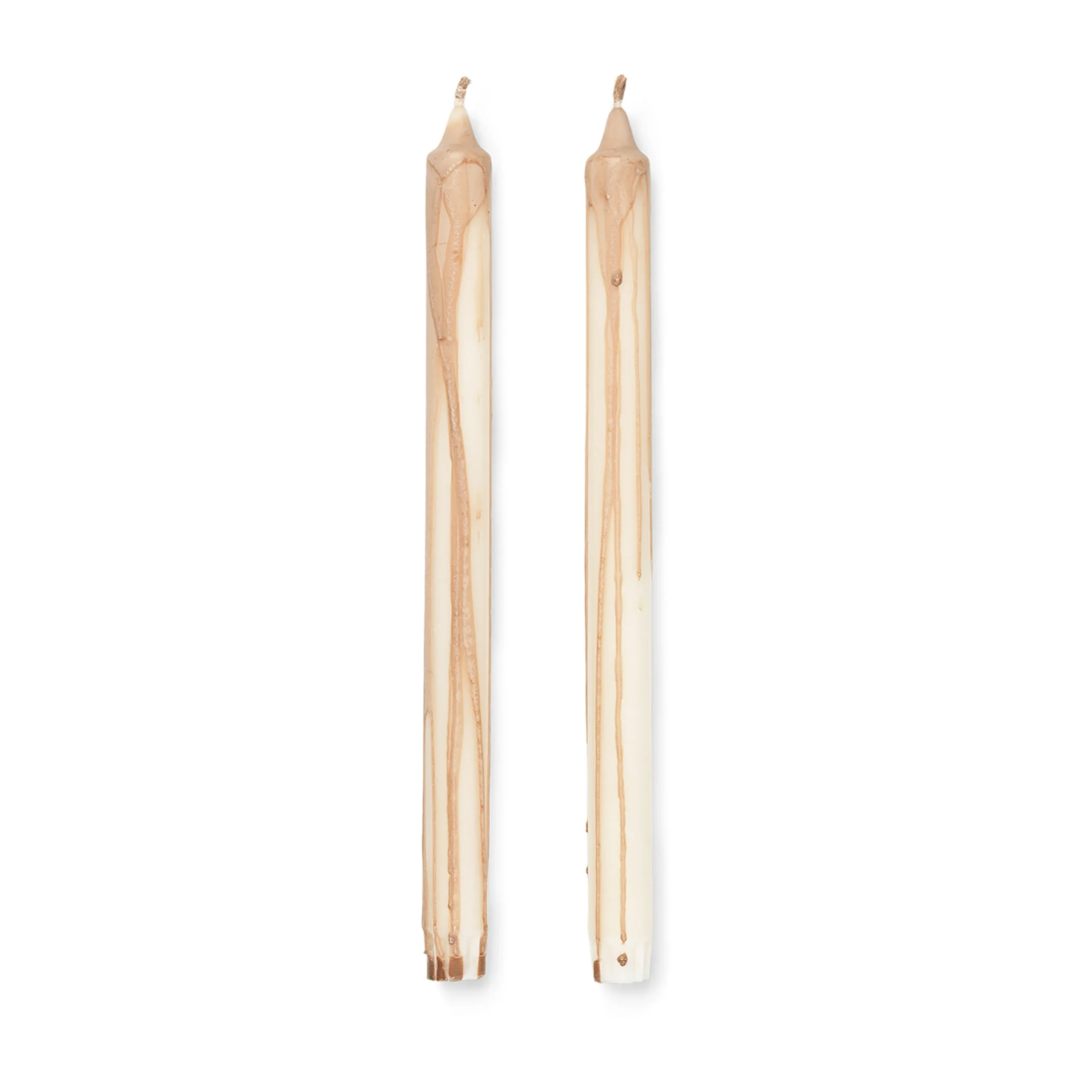 Ferm LIVING Bougie Stéarine Dryp Lot De 2 1 Ferm LIVING Bougie Stéarine Dryp Lot De 2