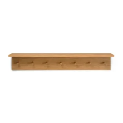 Ferm LIVING Étagère-patère à Boutons Place Rack Chêne