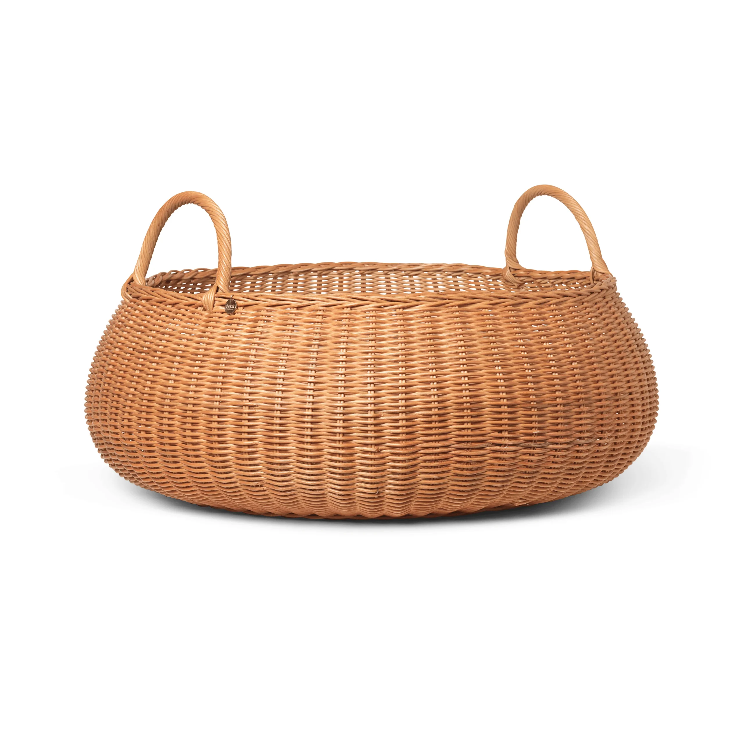 Ferm LIVING Corbeille Braided Basse 1 Ferm LIVING Corbeille Braided Basse