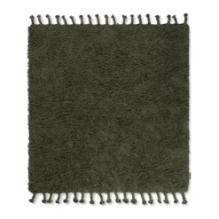 Ferm LIVING Tapis à Poils Longs Amass 140x140 Cm