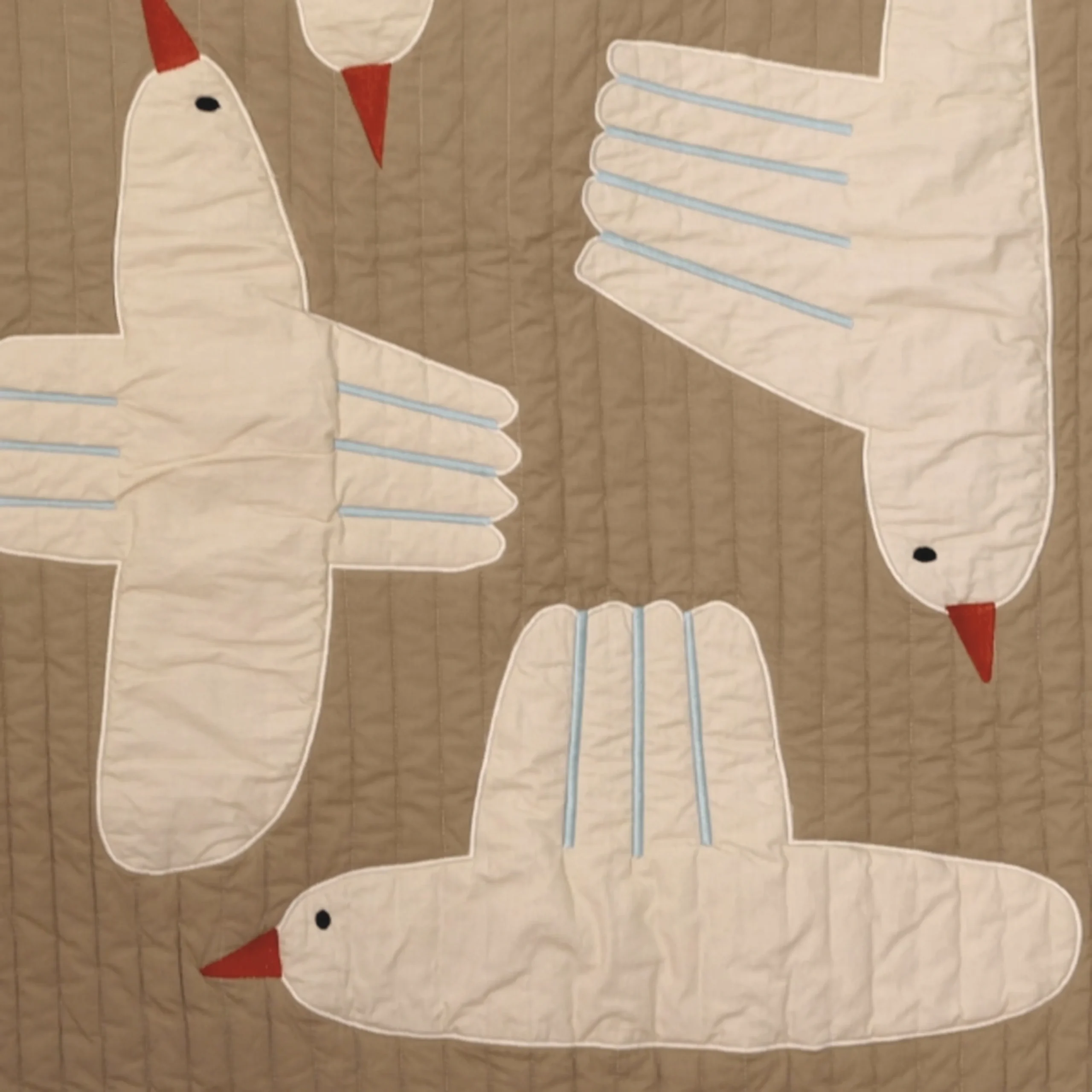 Ferm LIVING Couverture Matelassée Bird 4 Ferm LIVING Couverture Matelassée Bird – Image 4