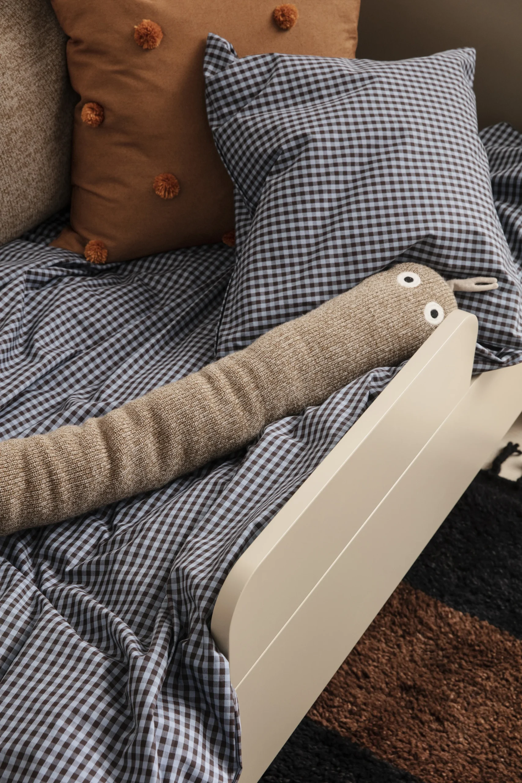 Ferm LIVING Set De Lit Bébé Check 70x100 Cm 2 Ferm LIVING Set De Lit Bébé Check 70x100 Cm – Image 2