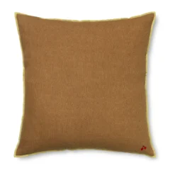 Ferm LIVING Coussin En Lin Contrast Linen 40x40cm