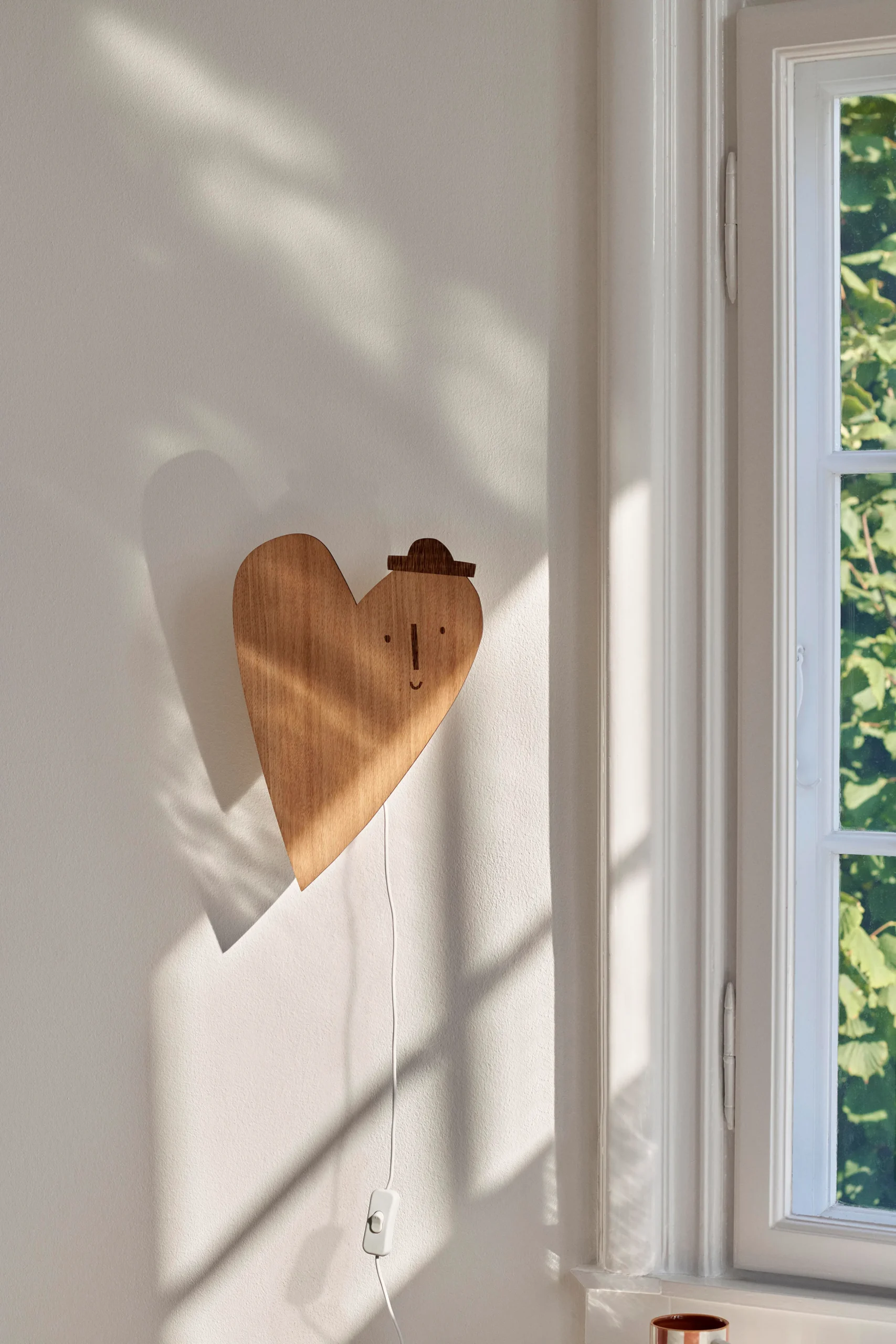 Ferm LIVING Lampe Murale Heart 2 Ferm LIVING Lampe Murale Heart – Image 2