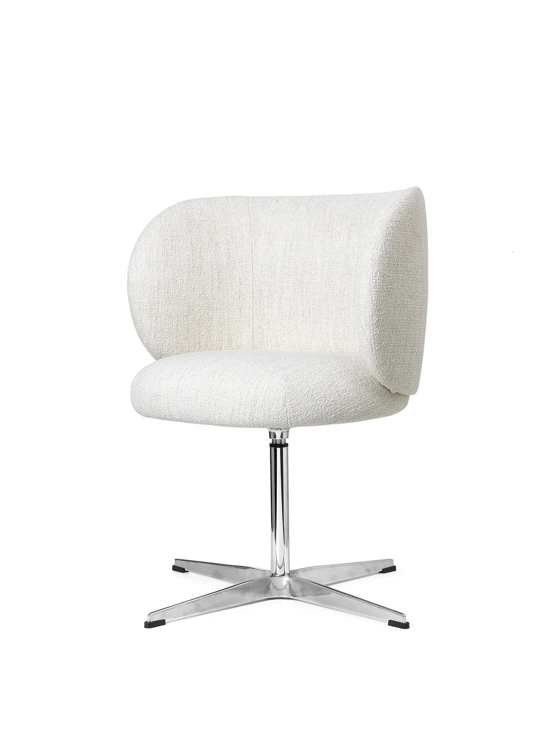 Ferm LIVING Rico Dining Chair Swivel Bouclé 2 Ferm LIVING Rico Dining Chair Swivel Bouclé – Image 2