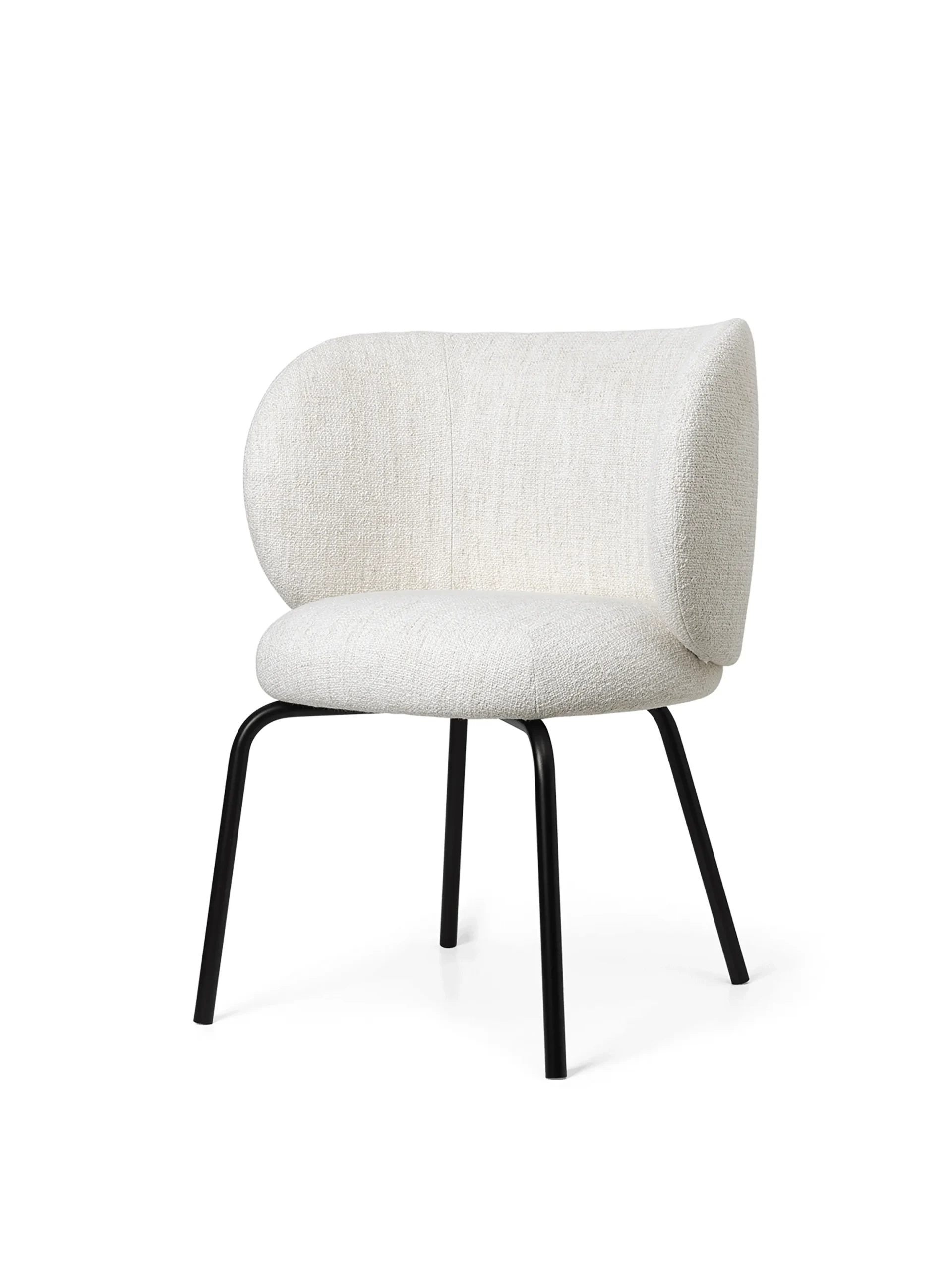 Ferm LIVING Rico Dining Chair Bouclé 2 Ferm LIVING Rico Dining Chair Bouclé – Image 2
