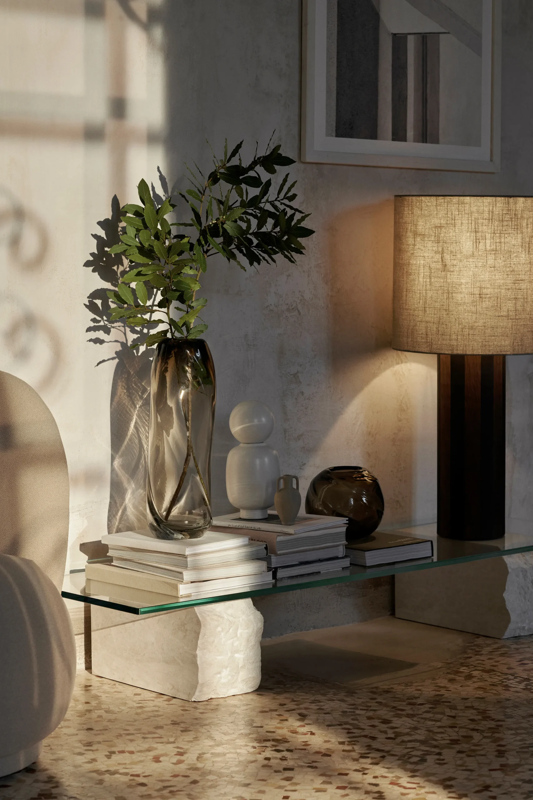 Ferm LIVING Table Basse Mineral 46x160 Cm 2 Ferm LIVING Table Basse Mineral 46x160 Cm – Image 2