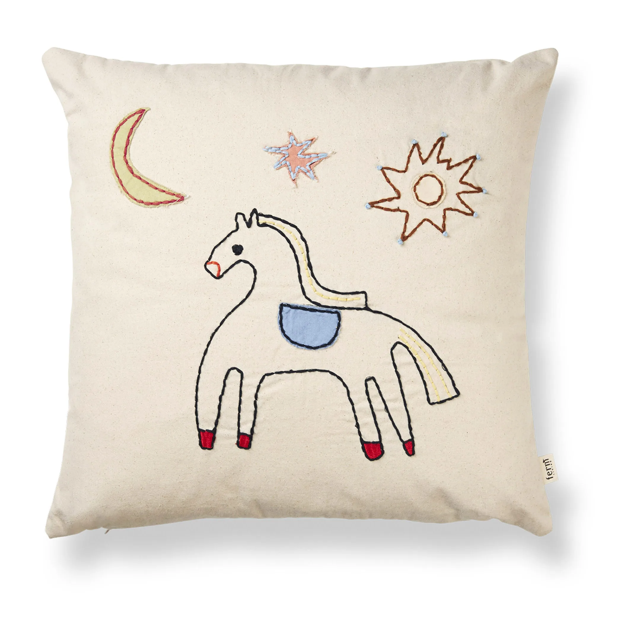 Ferm LIVING Coussin Naive 40x40 Cm 1 Ferm LIVING Coussin Naive 40x40 Cm