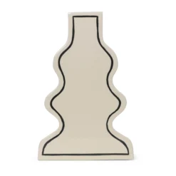 Ferm LIVING Vase Paste Curvy 36 Cm