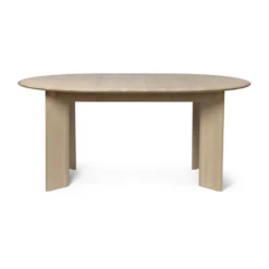 Ferm LIVING Table à Manger Bevel Extendable, 1 Rallonge Incluse