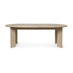 Ferm LIVING Table à Manger Bevel Extendable, 2 Rallonges Incluses
