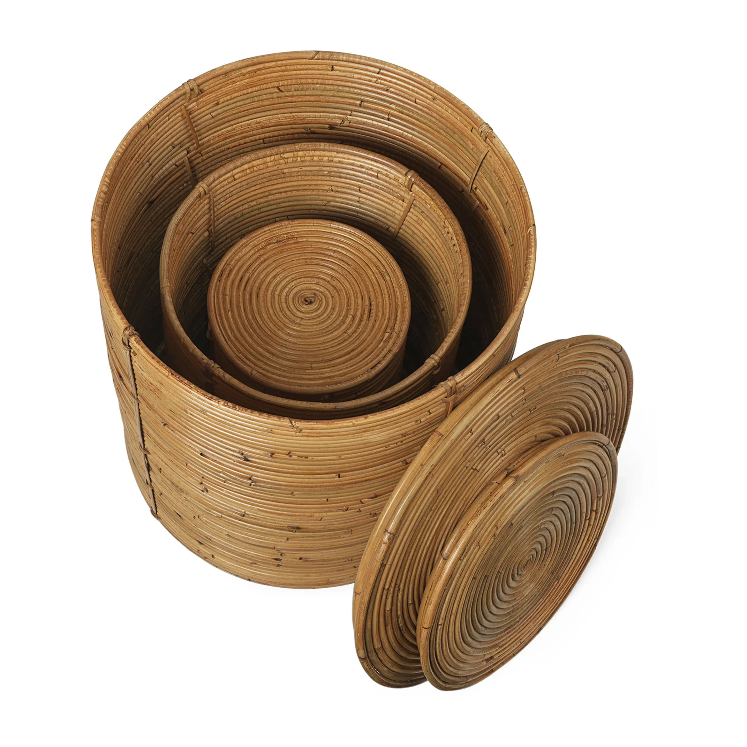 Ferm LIVING Set De Rangement Column 3 Pièces 2 Ferm LIVING Set De Rangement Column 3 Pièces – Image 2