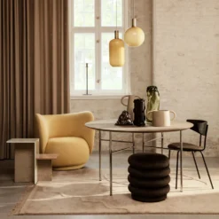 Ferm LIVING Pouf Pouf Round 6 Ferm LIVING Pouf Pouf Round -ferm LIVING Magasin pouf round velvet miljo2 7779d69288